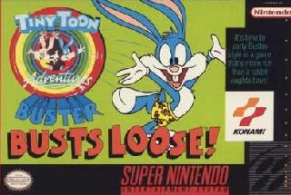 Screenshot Thumbnail / Media File 1 for Tiny Toon Adventures - Buster Busts Loose! (Europe) [Bug Fix by KingMike v1.0] (Train Bug Fix)